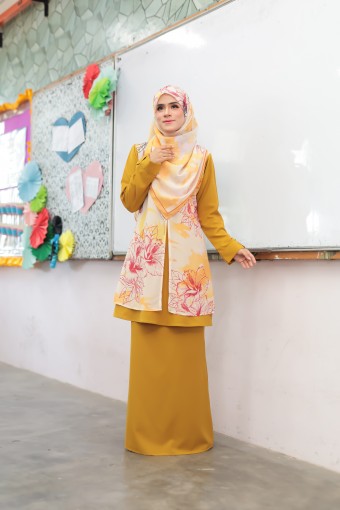 Cinta - Printed Yellow