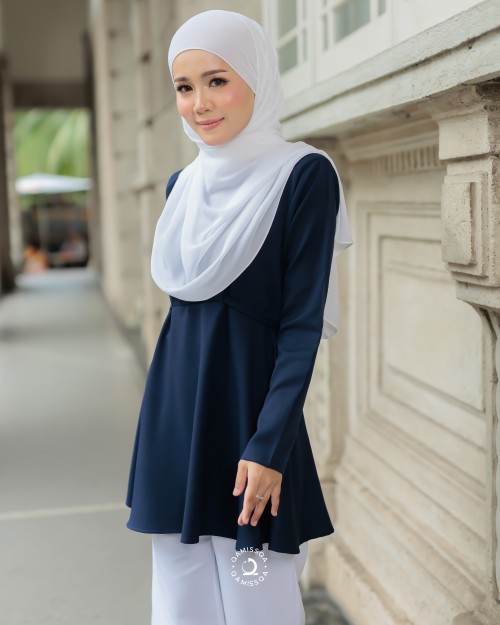 Blouse Wardina - Dark Blue