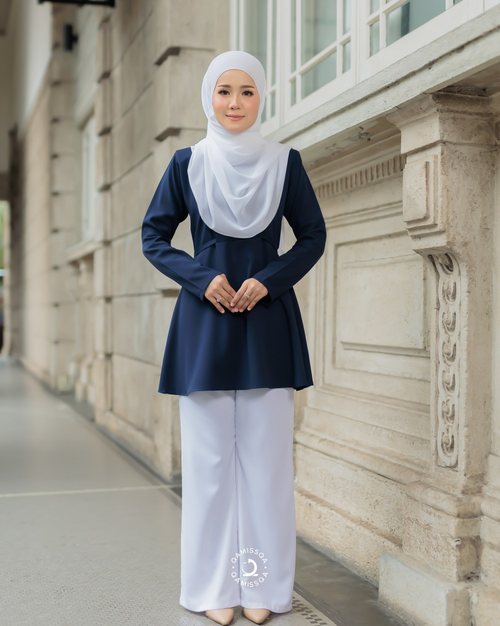 Blouse Wardina - Dark Blue