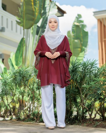 Marwah Top 2.0 - Maroon