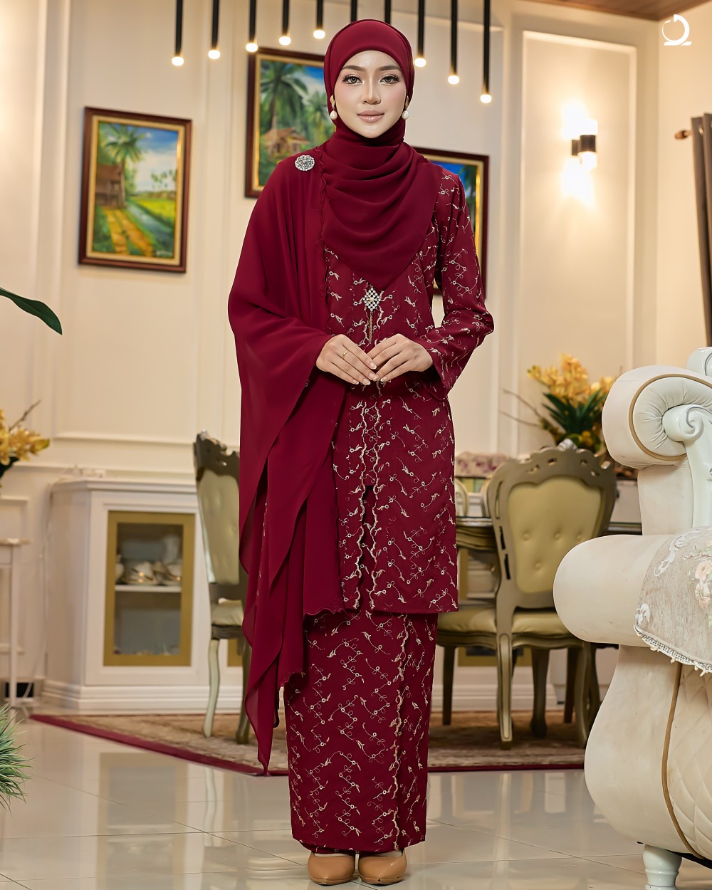 Dania - Maroon