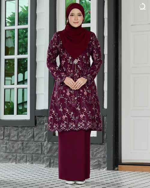 Laura - Burgundy