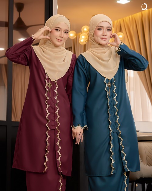 Nasreen II - Teal
