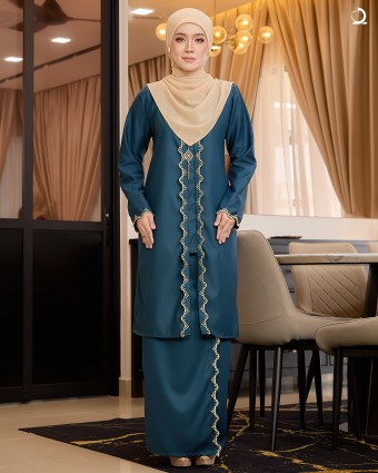 Nasreen II - Teal