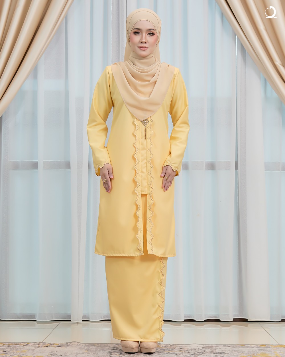 Nasreen II - Soft Yellow