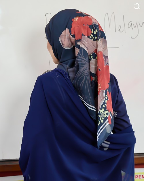 Tudung Merdeka - Bunga Malaysia