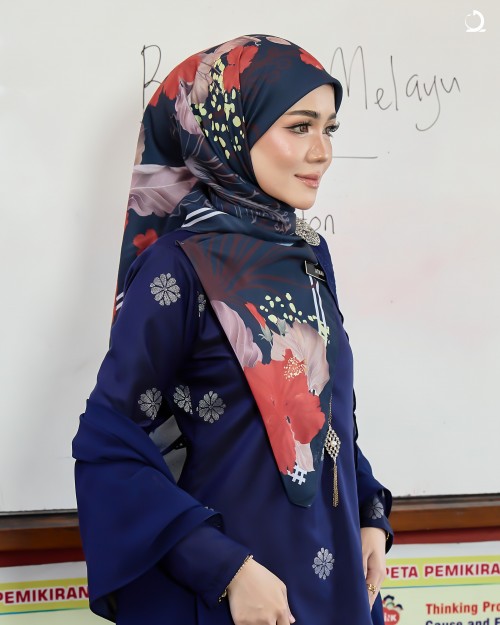 Tudung Merdeka - Bunga Malaysia