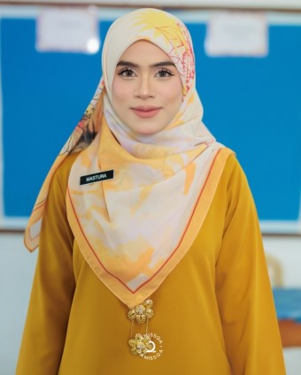 Tudung Merdeka - Bunga Raya