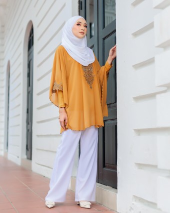 Marwah Top - Mustard