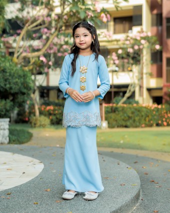Tiara Raya Kids 6/8/10- Baby Blue