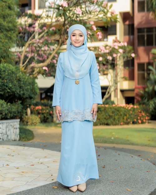 Tiara  Raya Moms -  Baby Blue