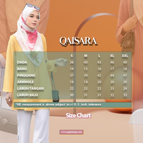 Qaisara - Sunny Yellow