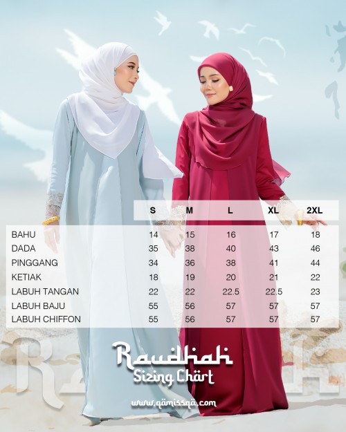 Raudhah - Powder Blue